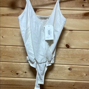 NWT Cream Bodysuit by Bishop + Young